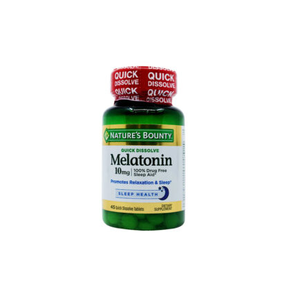 Nature's Bounty Melatonin 10 mg 45 Tablets (USA)