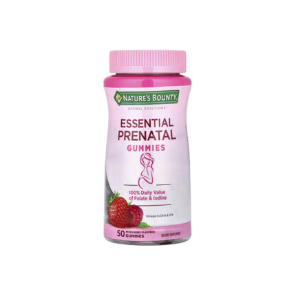Nature's Bounty Optimal Solutions Essential Prenatal 50 Gummies