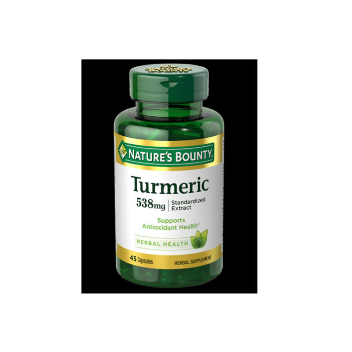 Nature's Bounty Tumeric 538 mg 45 Capsules (USA)