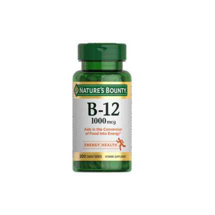 Natures Bounty Vitamin B-12 1000 mcg, 200 Tablets