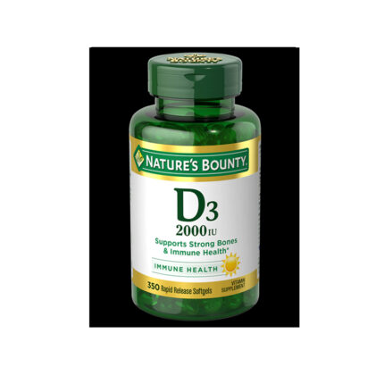 Natures Bounty Vitamin D3 2000 Iu 350 softgels