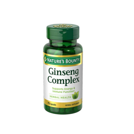 Nature’s Bounty ginseng complex 75 capsules