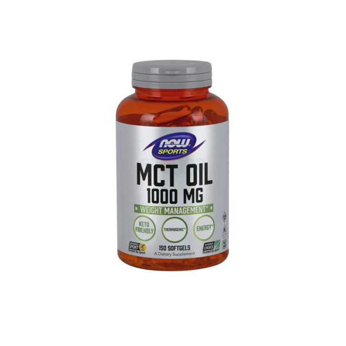Now MCT Oil 1000 mg, Weight Management -150 Softgels