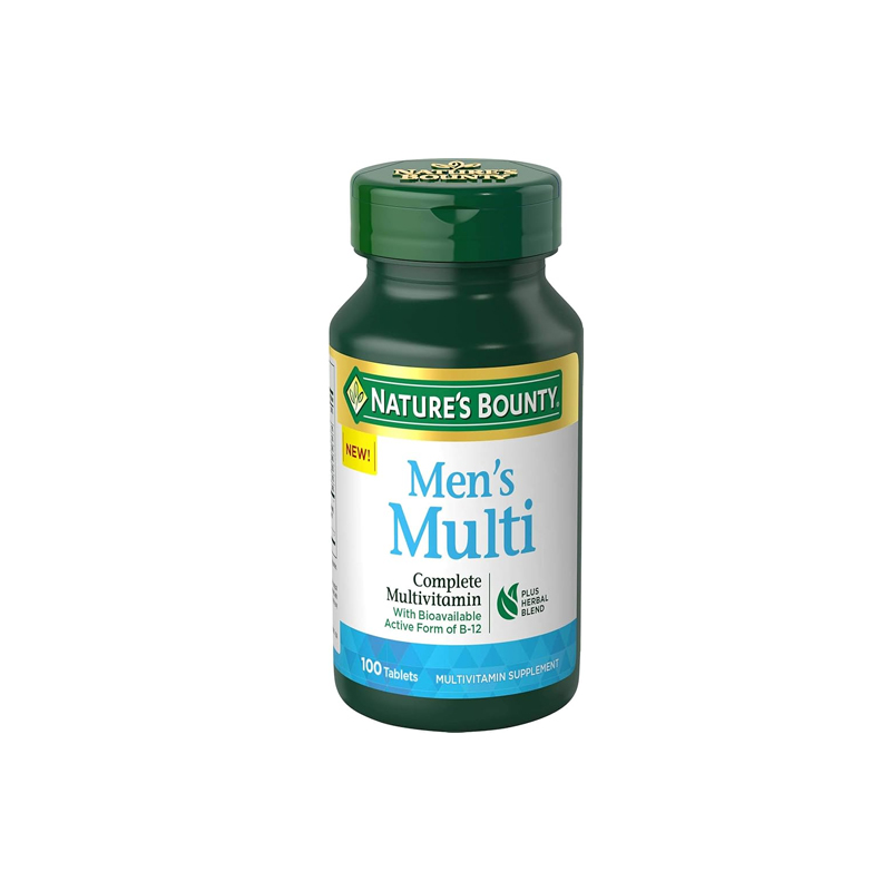 Nature’s Bounty Men’s Multi – 100 Caplets