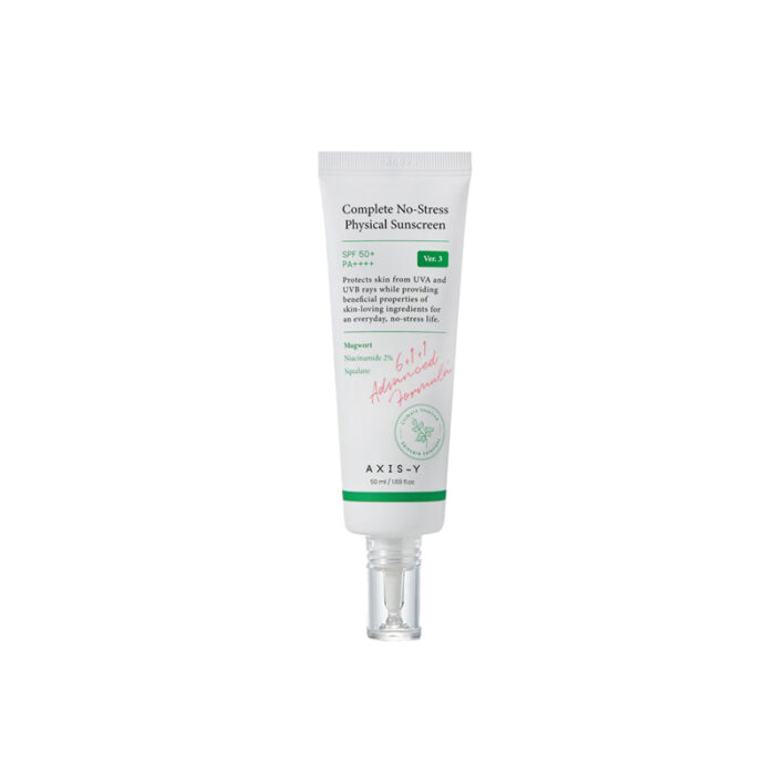 Axis-Y No Stress Physical Sunscreen with SPF 50+ PA++++ 80ml