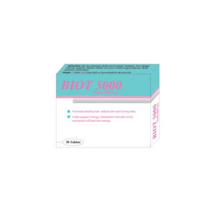 Biot 5000 5000 mcg (30 Tablets)