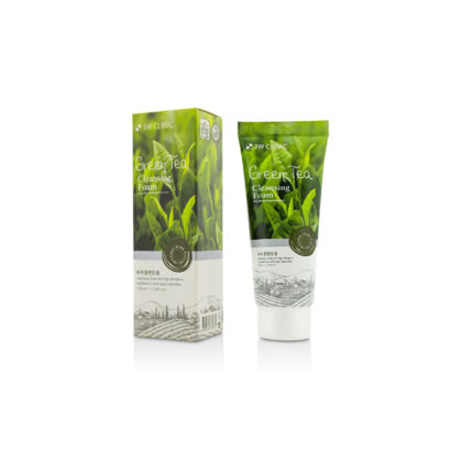 3W Clinic Green Tea Foam Cleansing 100ml