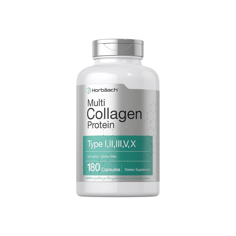 Horbäach-Multi-Collagen-Protein-2000-mg--180-Capsules Horbäach Multi Collagen Protein 2000 mg 180 Capsules