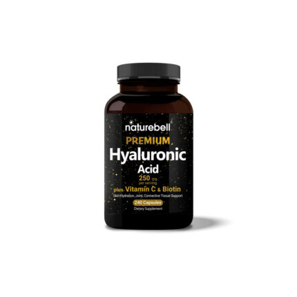 NatureBell Hyaluronic Acid Supplements 250mg 240 Capsules