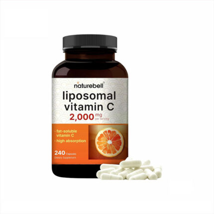 NatureBell Liposomal Vitamin C 2,000mg Per Serving, 240 Capsules