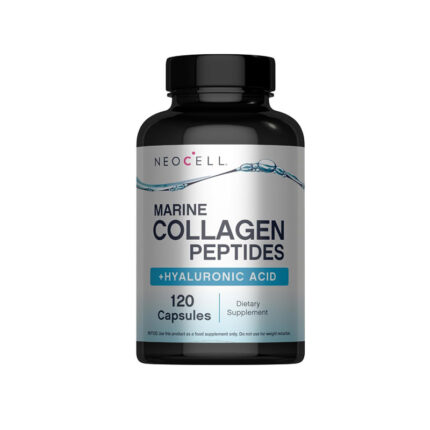 NeoCell, Marine Collagen Peptides + Hyaluronic Acid, 120 Capsule