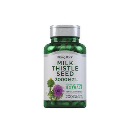 Piping Rock Milk Thistle Supplement 3000mg 200 Capsules