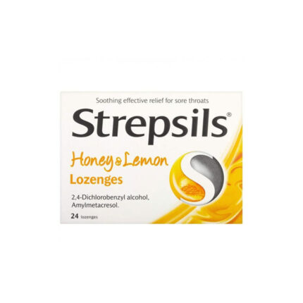 Strepsils Honey & Lemon Lozenges 24 Pcs