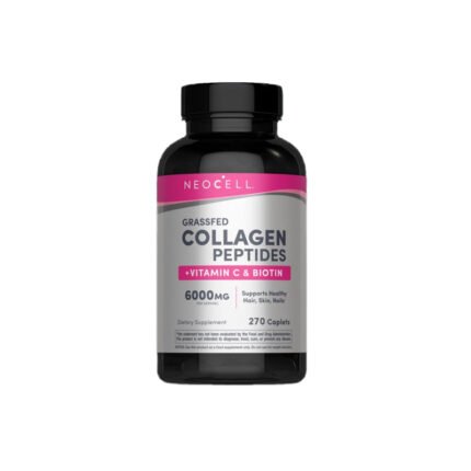NeoCell Grassfed Collagen Peptides 6000 mg with Vitamin C & Biotin 270 Tablets