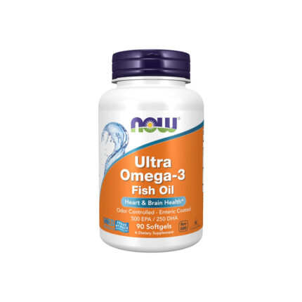 Now Omega-3 Fish Oil Ultra – 90 softgels