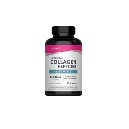 NeoCell Grassfed Collagen Peptides + Vitamin C (250 Tablets)