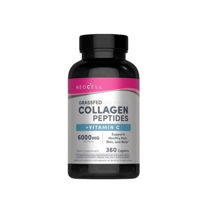 NeoCell Grassfed Collagen Peptides + Vitamin C & Biotin 360 Caplets