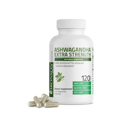 Bronson Ginkgo Biloba Extra Strength Formula - 120 Vegetarian Capsules