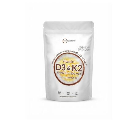 Havasu Nutrition Premium Vitamin D3 & K2 10,000 IU - 120 Softgels