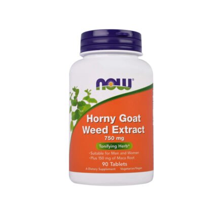 NOW Foods Horny Goat Weed Extract 750 mg (90 Tablets)
