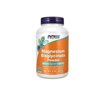 NOW Foods Magnesium Bisglycinate Powder 227 g